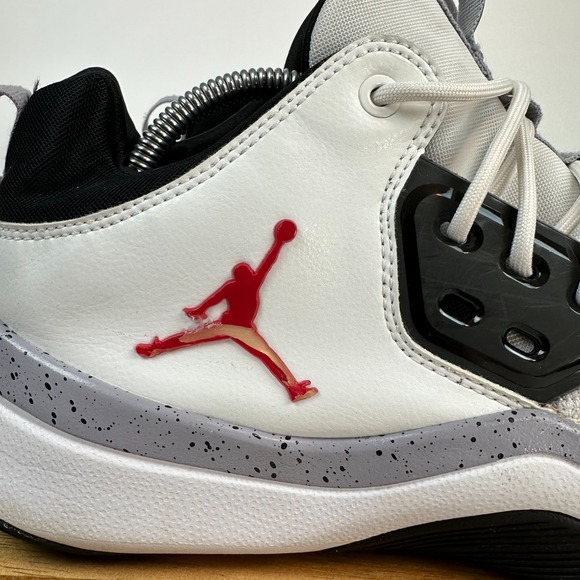 Mens Nike Air‎ Jordan DNA White Cement Mid Basketball Shoes Sneakers 12 M GUC main image 8